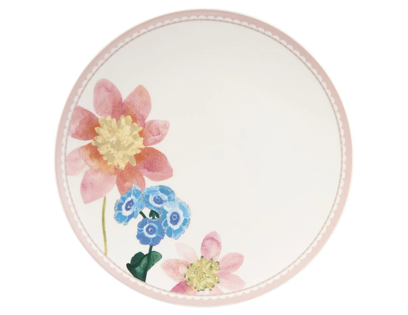 4 x Maxwell & Williams 27cm Primula Coupe Dinner Plate - Pink