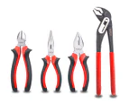 TOPEX 65-Piece Household Hand Tool Set Home Auto Repair Kit Premium Quality