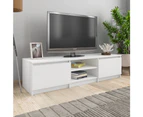 vidaXL TV Cabinet White 140x40x35.5 cm Engineered Wood