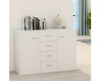 vidaXL Sideboard White 88x30x65 cm Engineered Wood