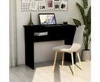 vidaXL Desk Black 90x50x74 cm Engineered Wood