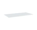 vidaXL Bookshelf Boards 4 pcs High Gloss White 100x50x1.5 cm Engineered Wood