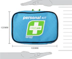 FASTAID 57PCS x 2 Personal Emergency First Aid Kit Medical Travel Workplace Family Safety Soft Pack