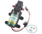 TOPLAND 12V Portable Diaphragm Water Pump with Safety Accessories Pressure Self Priming