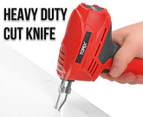 TOPEX Heavy Duty Soldering Gun Iron Kit Fast Heating Hot Knife Plastic Foam Cut