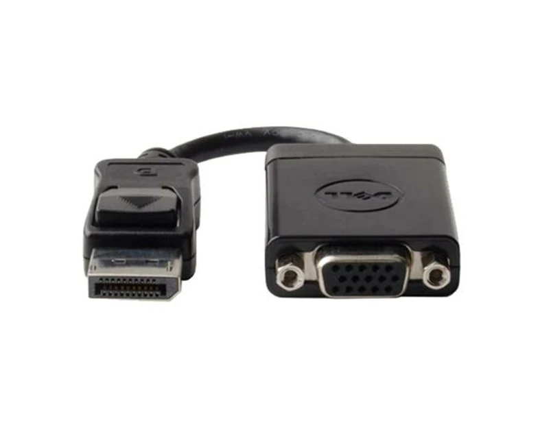 Dell 492-11715 DisplayPort to VGA Adapter 1 x VGA output - 15 pin HD D-Sub (HD-15)  1 x DisplayPort - 20 pin DisplayPor [492-11715]