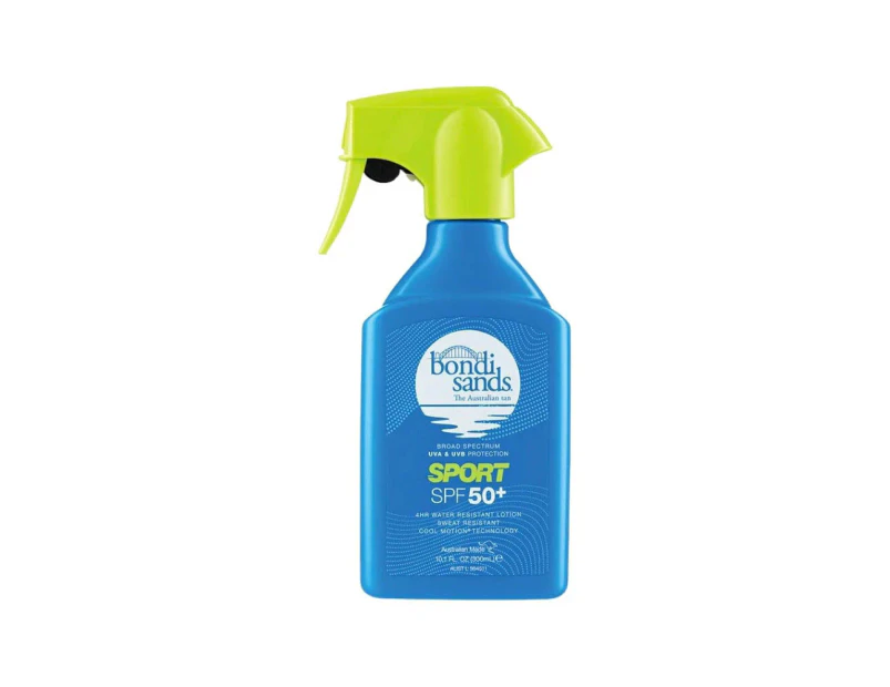 Bondi Sands Sport UVA/UVB SPF50+ Trigger Spray Cool Motion Suncreen 300ML