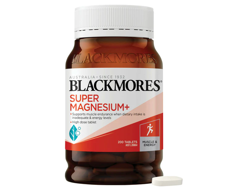 Blackmores Super Magnesium+ 200 Tablets