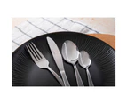 24pc Mikasa Harlington Kitchen Tableware Dining Stainless Steel Cutlery Set