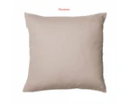 Chintz Square 50x50cm Velvet Cushion Cover - Ivory
