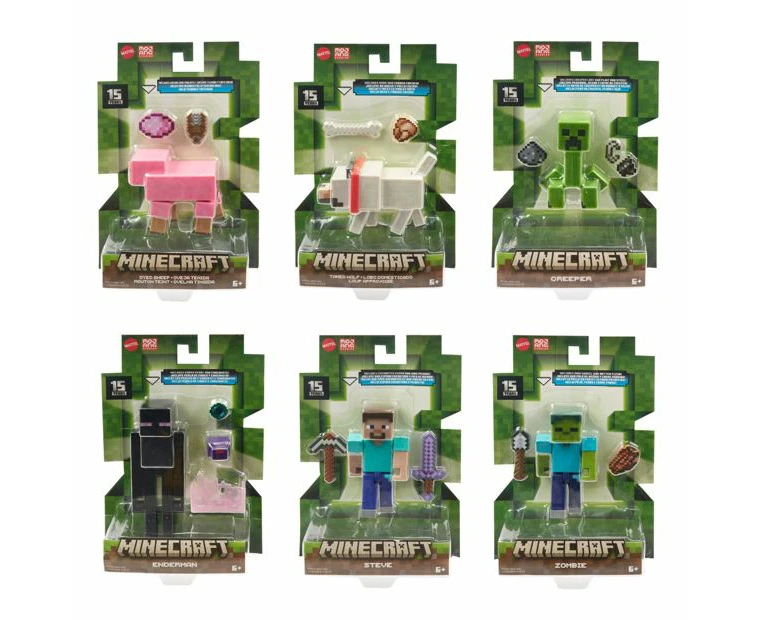 Minecraft Craft-A-Block Figures - Assorted*