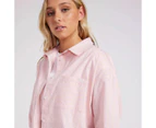 Ashleigh Boyfriend Shirt - Mossimo - Pink