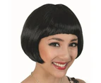 Natural Appearance Wig Vibrant Short Straight Wig for Women with Bangs Heat Resistant Synthetic Hair for Costume Parties Girls - White