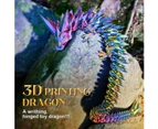 Easter Basket Stuffers, 3D Printed Dragon Surprise Egg Toy, Executive Dragon Fidget Toys Decorative Easter Egg Fillers- Blue&Green