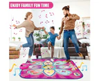 Dance Mat Toys for Girls,Kids Dancing Play Mat Upgraded Electronic Dance Pad with 7 Game Modes Built-in Music Adjustable Volume Birthday Party Toys