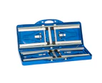 Hacienda Foldable Lightweight 4-seater Camping Table Set - Blue