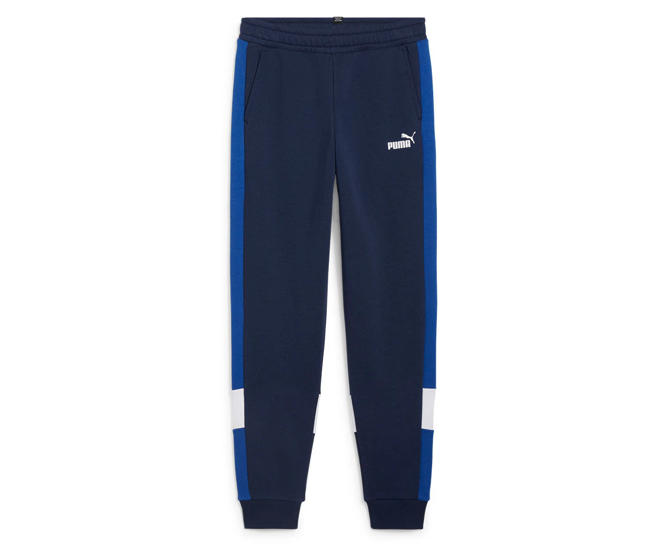 Puma Youth Boys' Essentials Block Trackpants / Tracksuit Pants - Cobalt Glaze