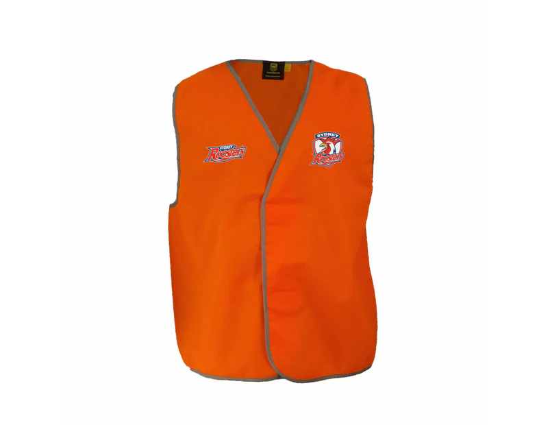 Sydney Roosters NRL Hi Viz Work Vest Orange