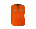 Gold Coast Titans NRL Hi Viz Work Vest Orange