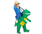 Costume Bay Unisex Kids Green Dinosaur Inflatable Costume