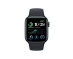 Apple Watch SE 2nd Gen(GPS) 40mm Midnight AL Case Black Band - Refurbished Grade A