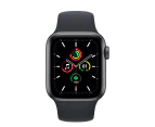 Apple Watch SE 1st Gen(GPS) 40mm Grey AL Case Black Band - Refurbished Grade A