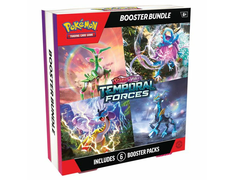 Pokemon TCG: Scarlet & Violet - Temporal Forces Booster Bundle - Assorted*