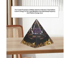 5 cm Pyramid Positive Energy Healing Crystal Pyramid Meditation Organic Stone Pyramid Zodiac Energy Generator Virgo