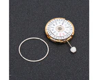Watch Movement With Double Calendar Three Needle For 8205 Movement Watchwhite