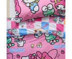 Hello Kitty & Friends Kids Quilt Cover Set - Pink