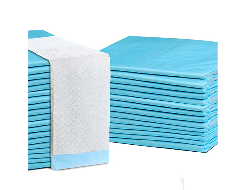 200pcs Puppy Dog Pet Training Pads Cat Toilet 60 x 60cm Super Absorbent Indoor Disposable