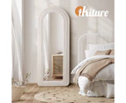 Oikiture 1.6M Full Length Mirror Boucle Frame Floor Mirrors Dressing Bedroom