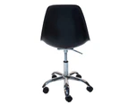 Replica Eames DSW / DSR Desk Chair | Plastic - Black