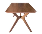 Doreen Collection | Rectangular Wood Dining Table | 180cm - Walnut