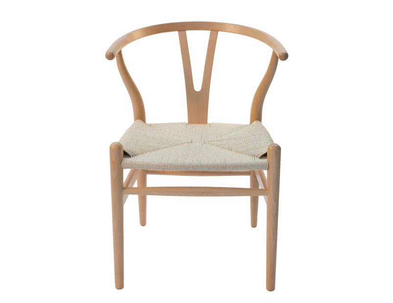 Replica Hans Wegner Wishbone Chair - Natural