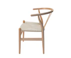 Replica Hans Wegner Wishbone Chair - Natural