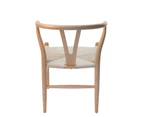 Replica Hans Wegner Wishbone Chair - Natural