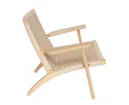 Replica Hans Wegner CH25 Easy Chair - Natural