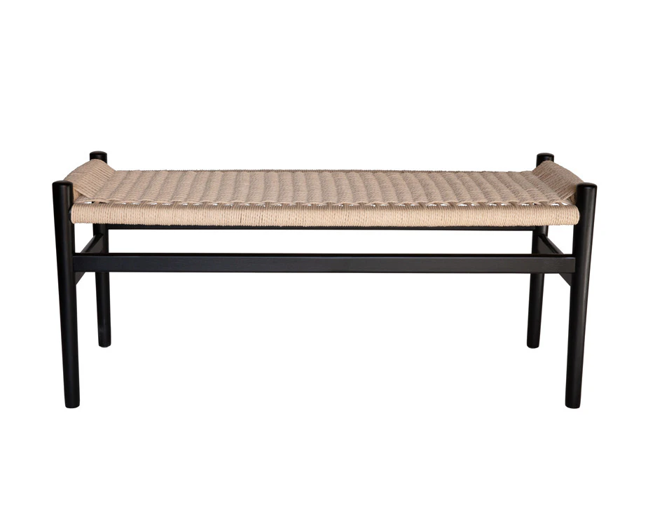 Replica Jorgen Baekmark J83B Bench Seat | 110cm - Black & Natural