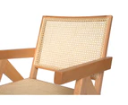 Replica Pierre Jeanneret Chandigarh Lounge Armchair - Natural