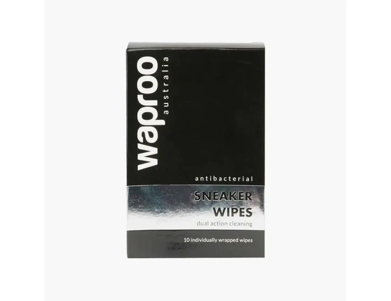 Waproo Platinum Anti-Bacterial Shoe/Sneaker Leather & Fabric Cleaning Wipes