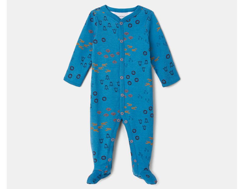 Carter's Baby Snap-Up Sleep & Play One-Piece - Blue