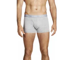 3 x Mens Bonds Guyfront Trunk Trunks Underwear Cotton/Elastane - Grey Stripe, Grey, White