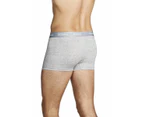 3 x Mens Bonds Guyfront Trunk Trunks Underwear Cotton/Elastane - Grey Stripe, Grey, White