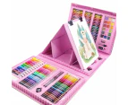 208 PCS Art Supplies Drawing Kit Kids Adults Oil Pastels Crayons Pencils Watercolor