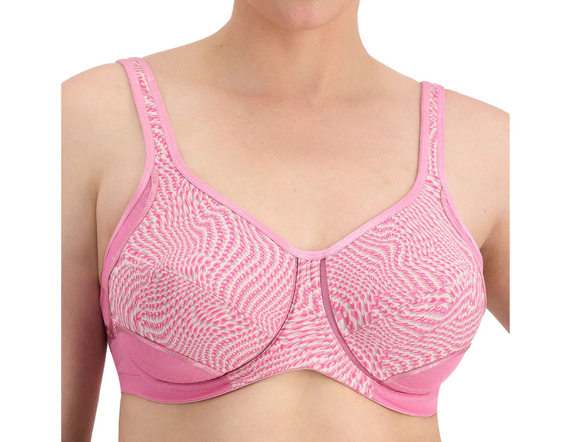 Berlei Women's Electrify Underwire Sports Bra - Move On/Gelato Rose