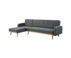 Foret 3 Seater Sofa Lounge Convertible Couch Furniture Ottoman Chaise Recliner
