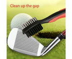 Golf Cleaning Brush Retractable Stock Color Groove Cleaner With Reel Club Ball - Blue