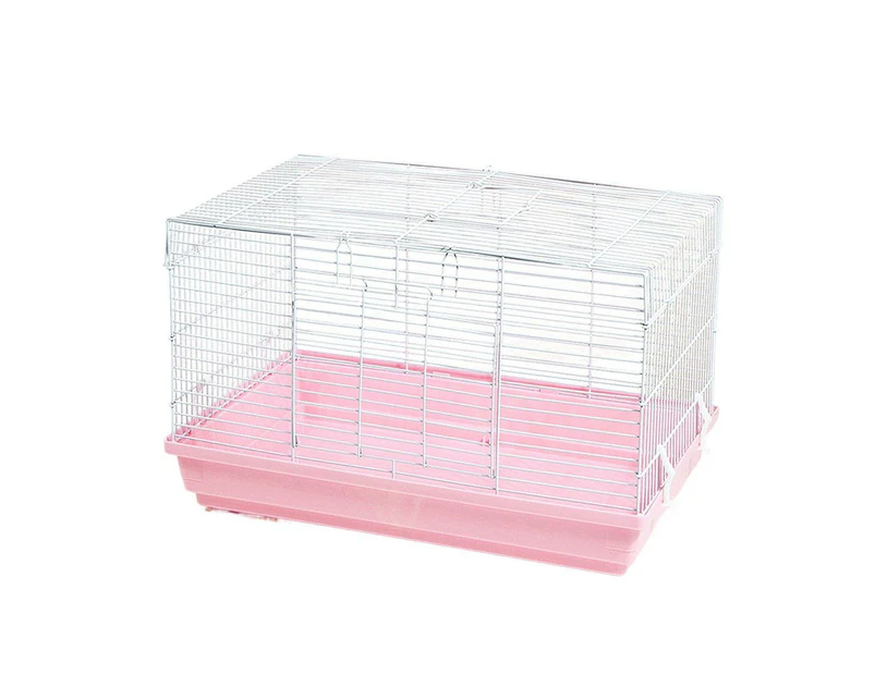 Large Hamster Cage Basic Villa Supplies for Golden Bear Seasonal Universal - Pink