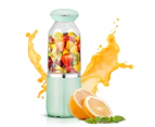 Portable Blender Bottle, Personal Mixer Fruit Rechargeable with USB and Wireless charging, Mini Blender for Smoothie, Fresh Juice Blender, Milk Sha